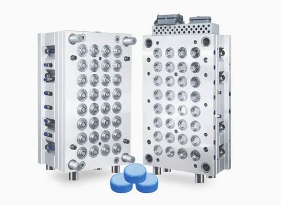 Çok Boşluklu Su Şişesi Kapağı Kalıbı | Yüksek Hızlı Maden Suyu Kapatma Enjeksiyon Aletleri