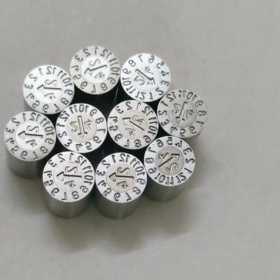 OPITZ Tipi Tarih Eklemeleri - SUS420 Paslanmaz Çelik Düzenlenebilir Kalıp Damgaları