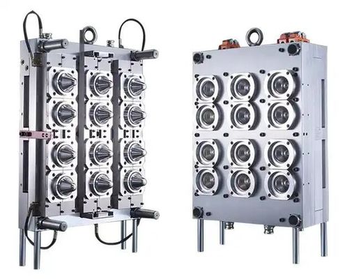 H13 Plastik kaplar için 8 boşluklu ince duvarlı ambalaj enjeksiyon kalıbı