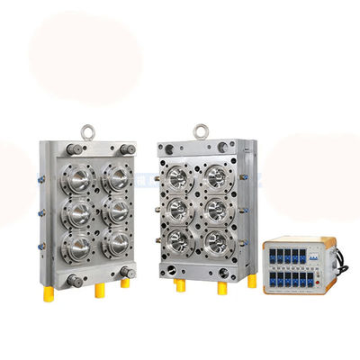 H13 Plastik kaplar için 8 boşluklu ince duvarlı ambalaj enjeksiyon kalıbı