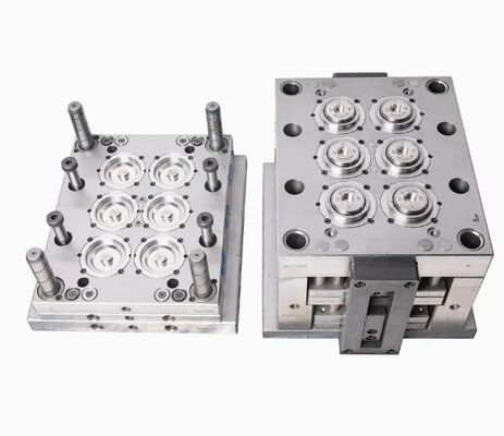 Plastik Şişe Kapakları İçin Çoklu Kavite Mandallı Kapak Enjeksiyon Kalıbı
