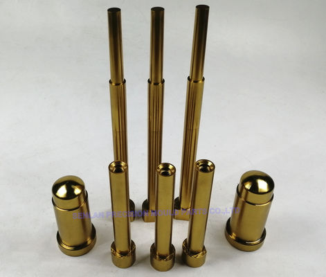 H13 (1.2344) Ölçme kalıp parçaları. 44-46 HRC sertleştirilmiş HPDC bileşenleri