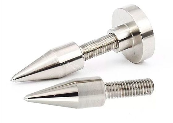 AISI 304 hassasiyetli CNC işlenmiş ince şaftlar yüksek hassasiyetli dönen parçalar