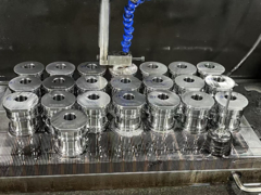 Kalıp eklemeleri, çekirdek ve kaydırıcı