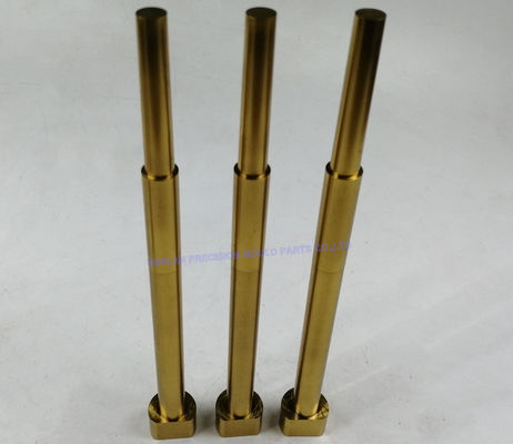 H13 (1.2344) Ölçme kalıp parçaları. 44-46 HRC sertleştirilmiş HPDC bileşenleri